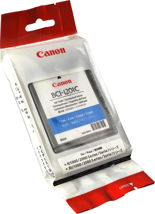 Produktbild Canon BCI-1201 - 80 ml - Cyan - Original - Tintenbehälter (C)