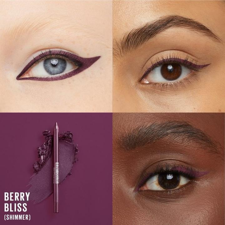 Actual product image Maybelline New York Tattoo Liner Gel Pencil 818 Burgundy Bliss (818 Burgundy Bliss)