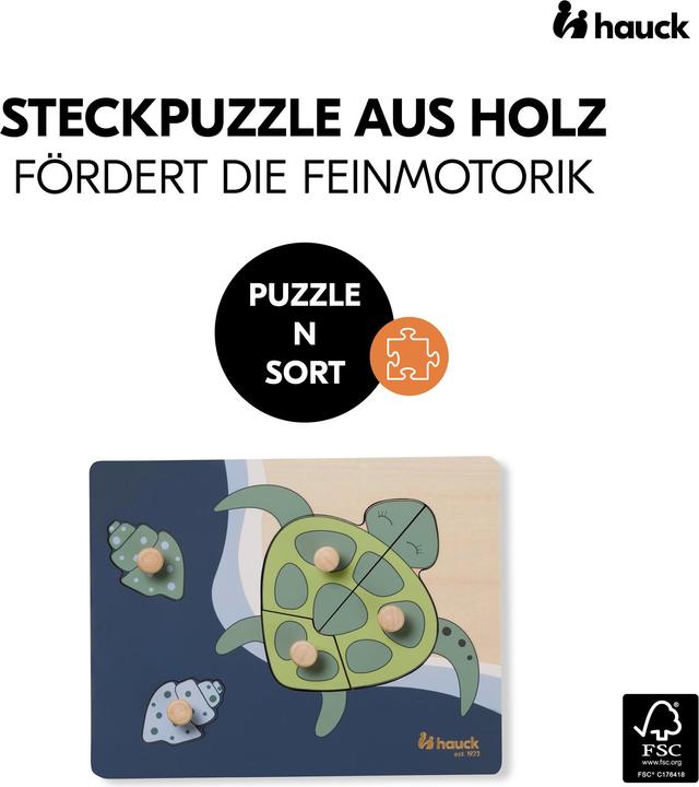 Produktbild Hauck Puzzle N Sort Turtle