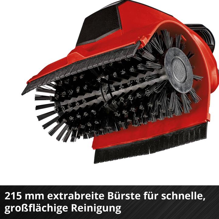 Actual product image Einhell Akku-Oberflächenbürste Picobella 18/215 Solo + Ersatzbürste ULTRA (Stein)