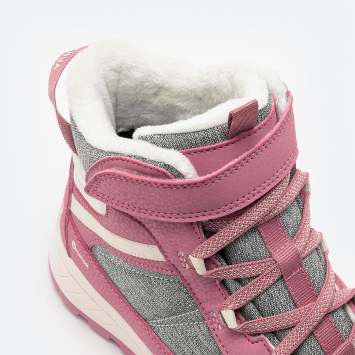 Produktbild Quechua Winterschuhe Kinder Gr. 24–38 Synthetik Winterwandern warm - SH500 rosa (30)