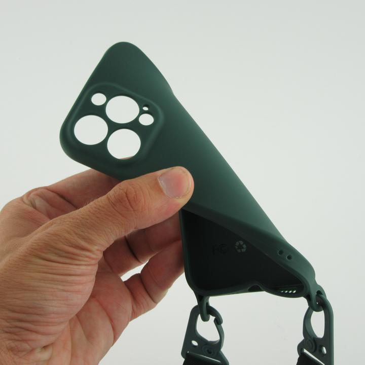 Image du produit PhoneLook Coque Silicone avec lanière et crochet (Apple iPhone 13 Pro)