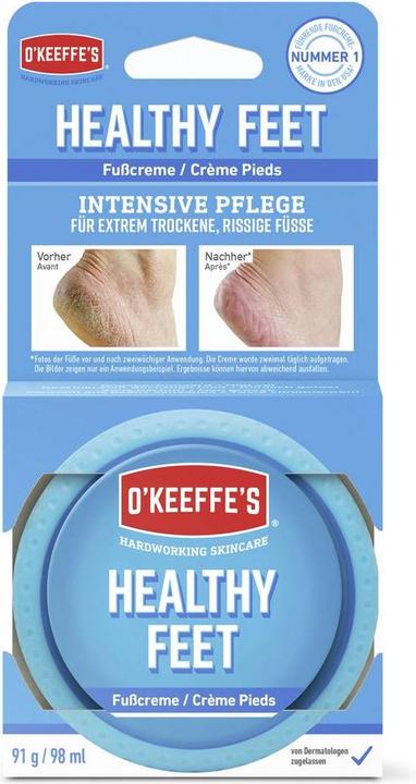 Produktbild O'Keeffe's Healthy Feet (Fussdeodorant & -puder)