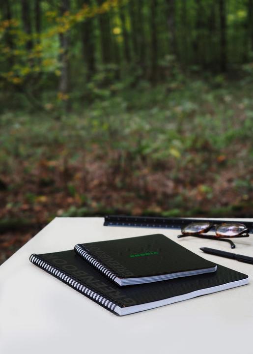 Actual product image Rhodia Rhodiactive Greenbook (A5, Checked, Soft cover)
