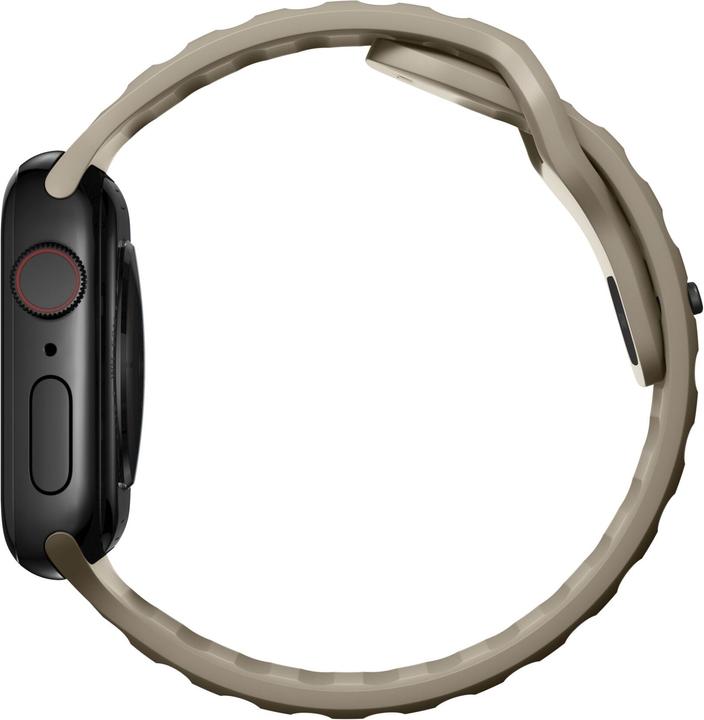 Actual product image Nomad Sport Strap V2 45mm/44mm/42mm Dune (42 mm, 44 mm, 45 mm, Plastic, Apple Watch)