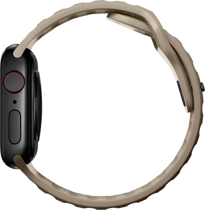 Actual product image Nomad Sport Strap V2 45mm/44mm/42mm Dune (42 mm, 44 mm, 45 mm, Plastic, Apple Watch)