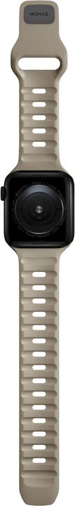 Actual product image Nomad Sport Strap V2 45mm/44mm/42mm Dune (42 mm, 44 mm, 45 mm, Plastic, Apple Watch)