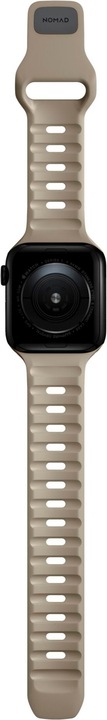 Actual product image Nomad Sport Strap V2 45mm/44mm/42mm Dune (42 mm, 44 mm, 45 mm, Plastic, Apple Watch)