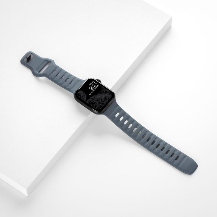 Immagine prodotto Nomad Cinturino Sport V2 45mm/44mm/42mm Blu Marino (45 mm, 44 mm, 42 mm, Elastomero fluorurato)