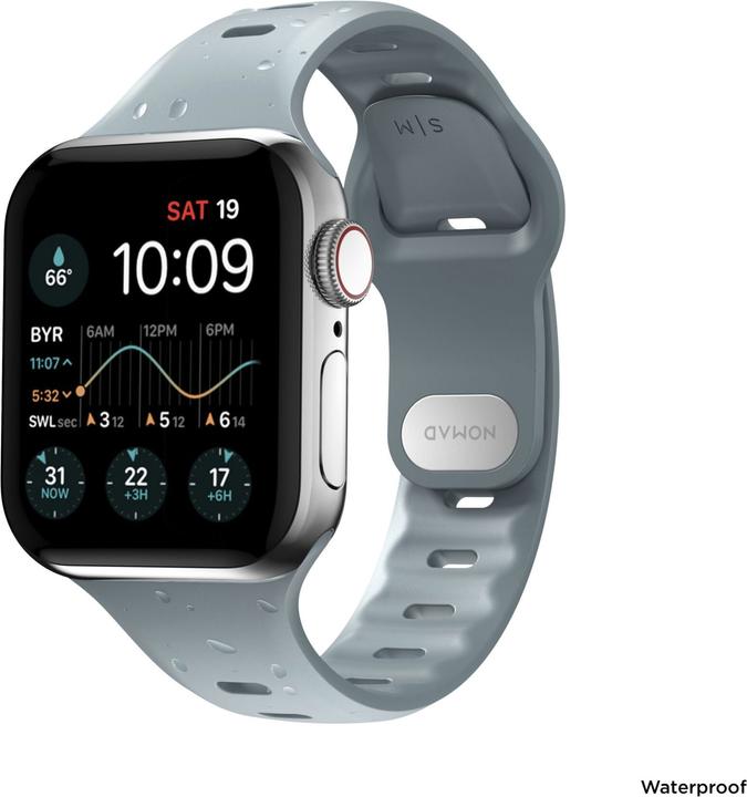 Immagine prodotto Nomad Sport Band Slim 38/40/41 mm Blu ghiacciaio (41 mm, 38 mm, 40 mm, Pneumatico)