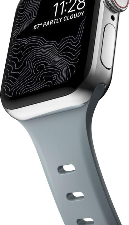 Immagine prodotto Nomad Sport Band Slim 38/40/41 mm Blu ghiacciaio (41 mm, 38 mm, 40 mm, Pneumatico)