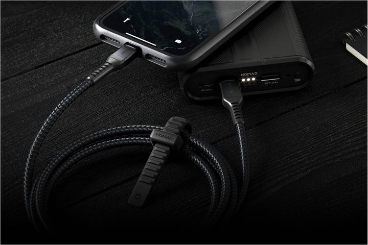 Actual product image Nomad Kevlar USB-C to Lightning Cable 1.5 m (1.50 m, USB 3.2 Gen 1, 20 W)