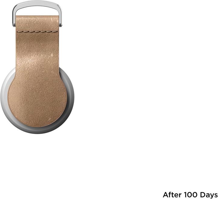 Produktbild Nomad AirTag Leather Loop Natural