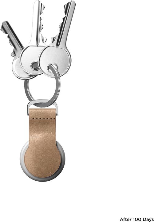 Produktbild Nomad AirTag Leather Loop Natural