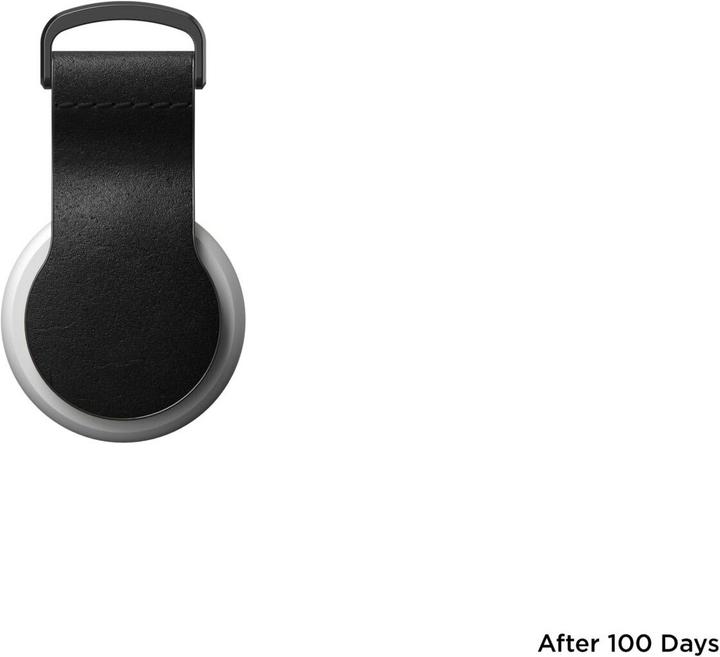 Produktbild Nomad AirTag Leather Loop 90 degrees Black