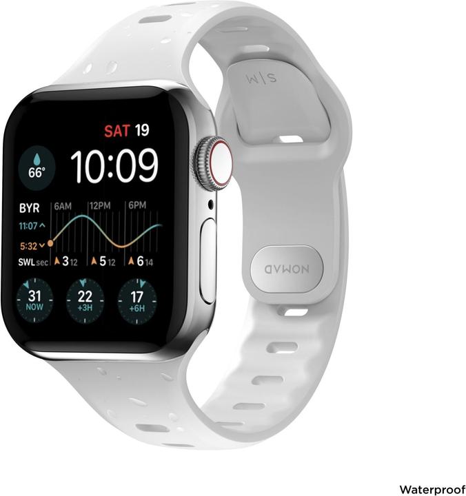 Actual product image Nomad Sport Band Slim 38/40/41mm White (38 mm, 40 mm, 41 mm, Tyres)