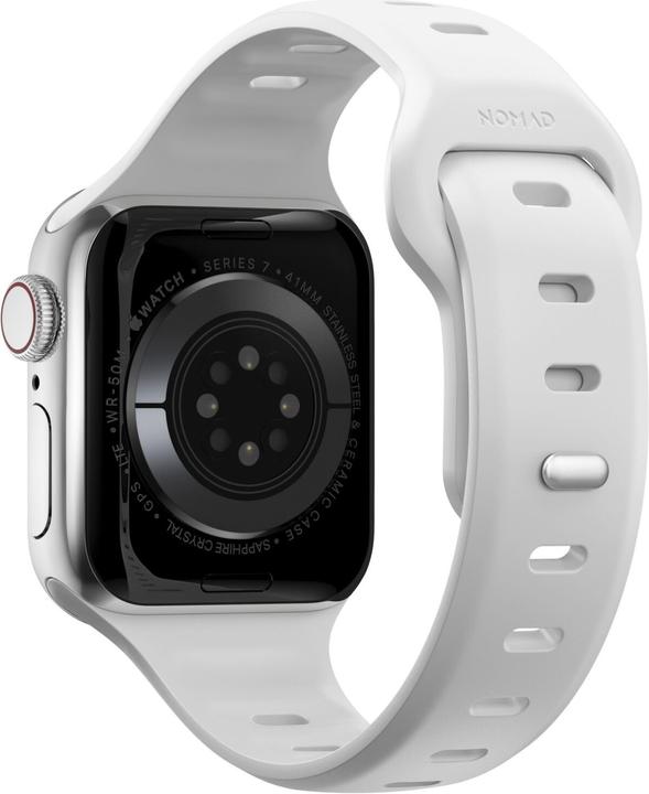 Actual product image Nomad Sport Band Slim 38/40/41mm White (38 mm, 40 mm, 41 mm, Tyres)
