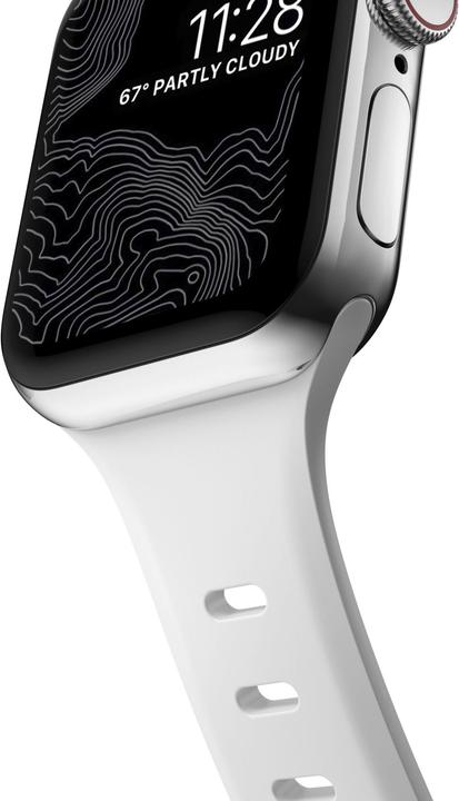 Actual product image Nomad Sport Band Slim 38/40/41mm White (38 mm, 40 mm, 41 mm, Tyres)
