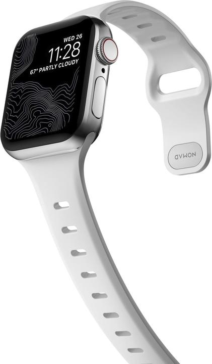 Actual product image Nomad Sport Band Slim 38/40/41mm White (38 mm, 40 mm, 41 mm, Tyres)