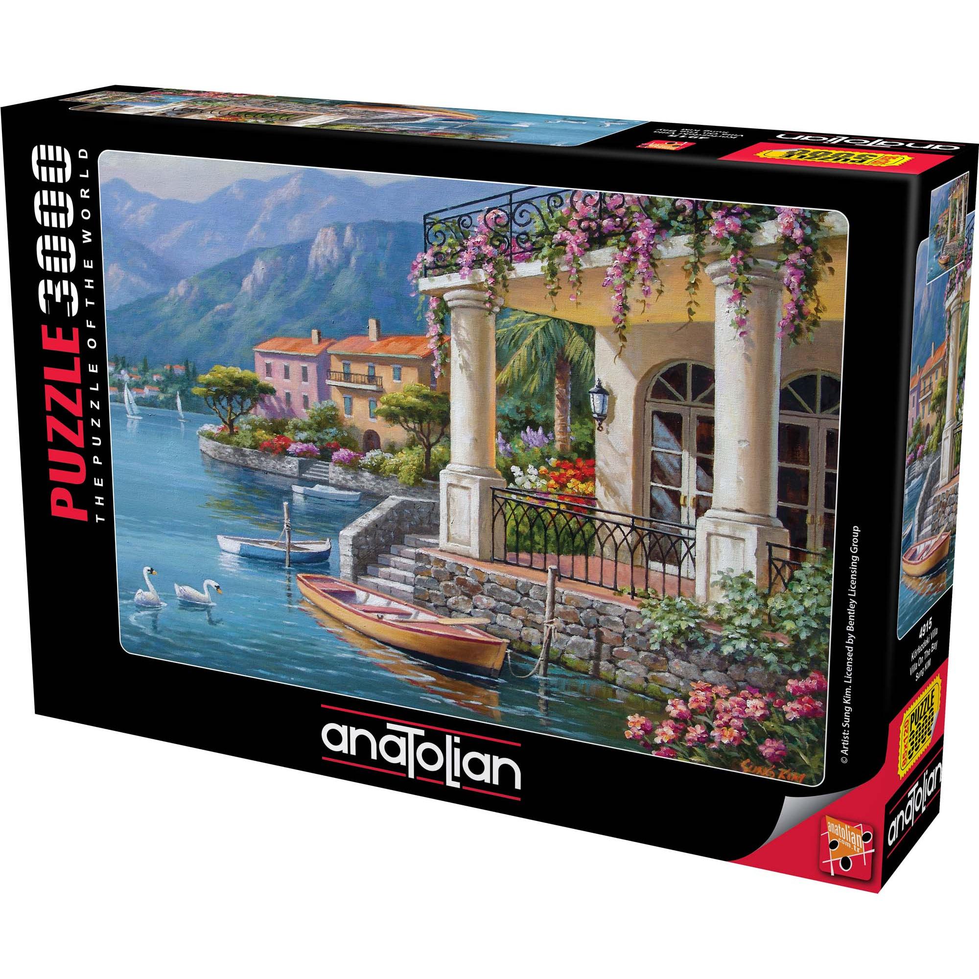 Anatolian 4915 puzzle 3000 pcs. Villa in the bay of the lake (3000 Teile)