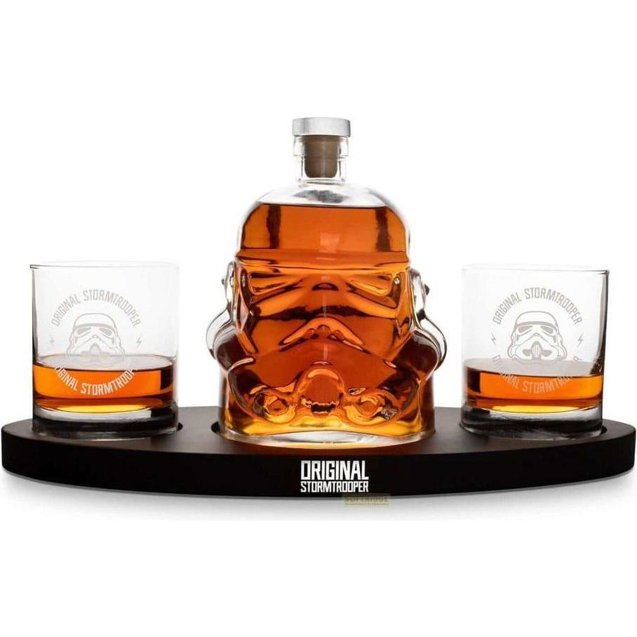 Thumbs Up Original Stormtrooper Dekanter Set, Contenitori per servire, Nero, Trasparente