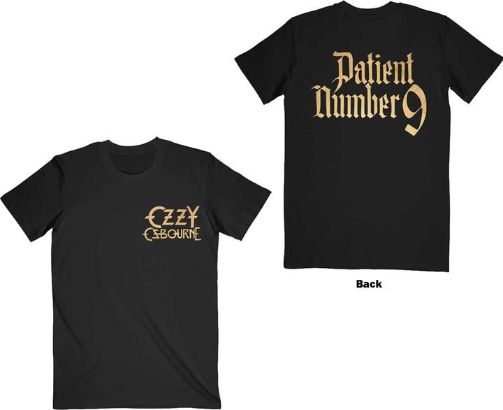 Produktbild Ozzy Osbourne Patient No. 9 Gold Logo (M)