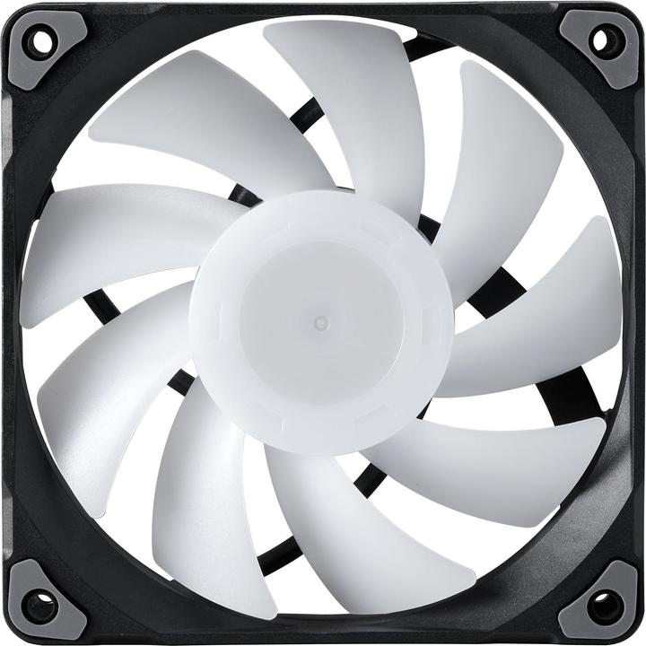 Actual product image Phanteks M25 PWM D-RGB fan, 3-pack - 120mm, black (120 mm, 3x)