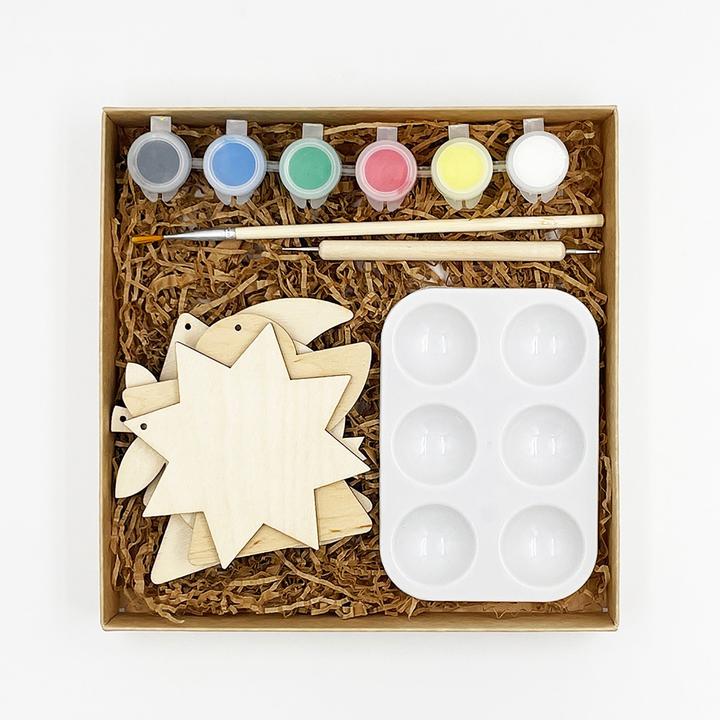 Produktbild Activity Board Art Kit für Kinder, Holz ausschneiden, DIY Kids Craft Art, Activity Box alle Altersgruppen