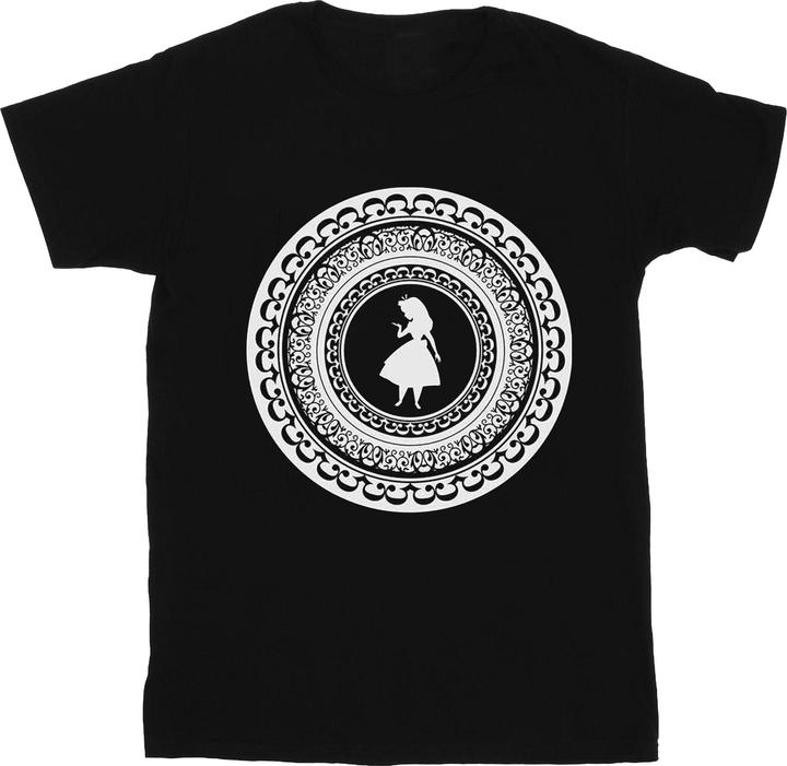 Image du produit Disney T-shirt en coton Cercle Alice au Pays des Merveilles pour filles (140, 146)