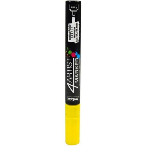 Thumbnail - Pebeo, Marker, 4Artist Marker 4mm Rund (Gelb, 4 mm)