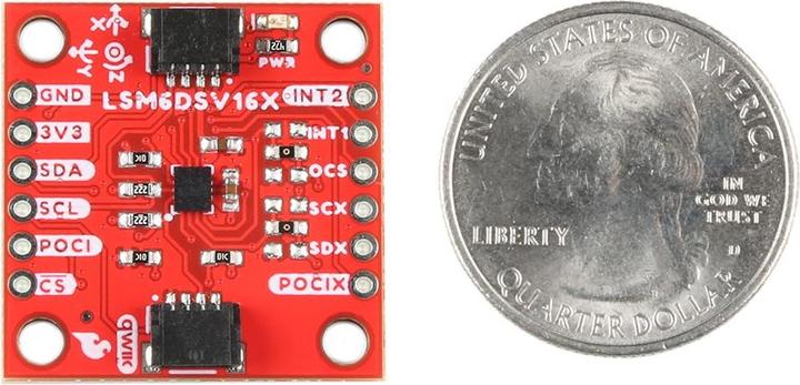 Image du produit SparkFun 6DoF IMU Breakout - LSM6DSV16X (Qwiic)