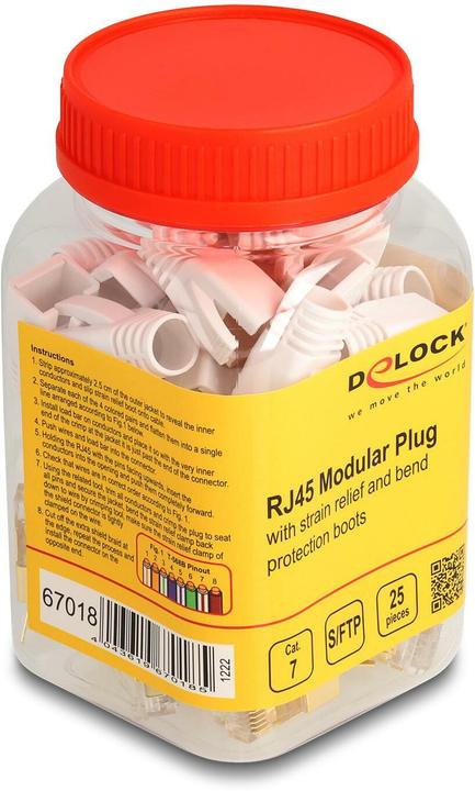 Image du produit Delock Connecteur modulaire RJ45 (Câble réseau Connecteur)