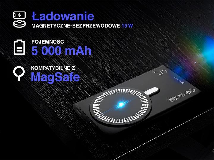 Actual product image Tracer POWERBANK AIRMAG2 5000MAH PD20W+15W MAG (5000 mAh, 20 W, 74 Wh)