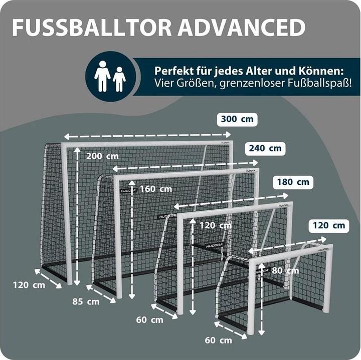 Image du produit Hudora Fussballtor Advanced 180