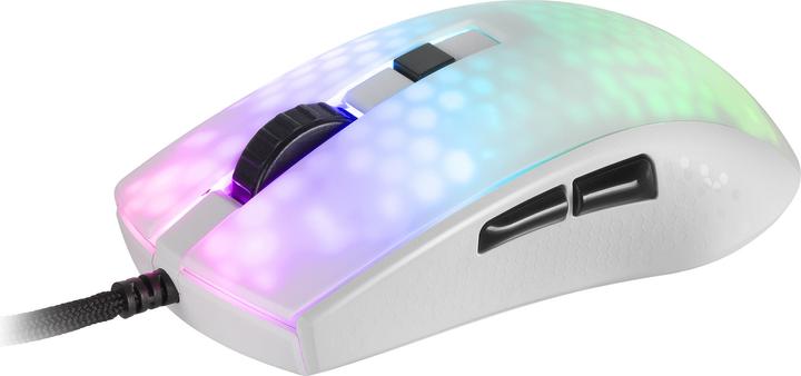 Actual product image Mars Gaming Souris Filaire Gamer Mmr RGB (Blanc) (Cable)