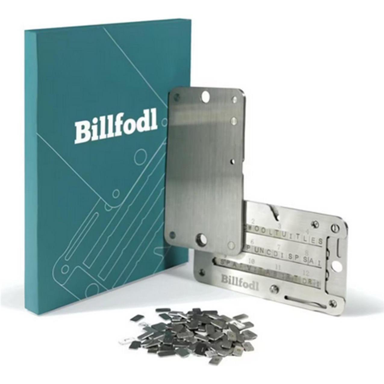Billfodl Crypto Wallet, Crypto wallet, Argento