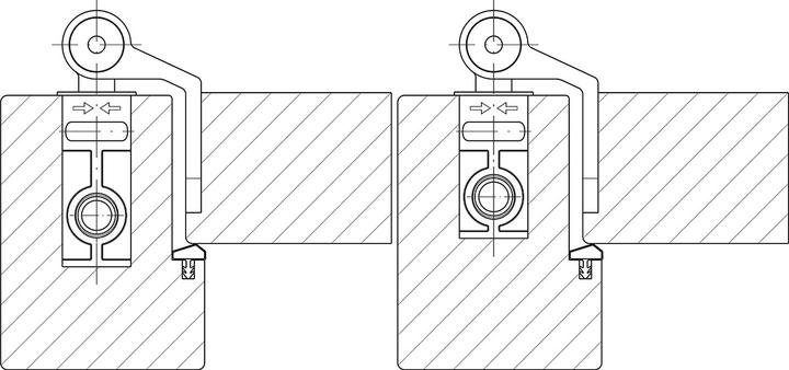 Actual product image Sassba Easy 3D-030 / 3DC-030 door hinges