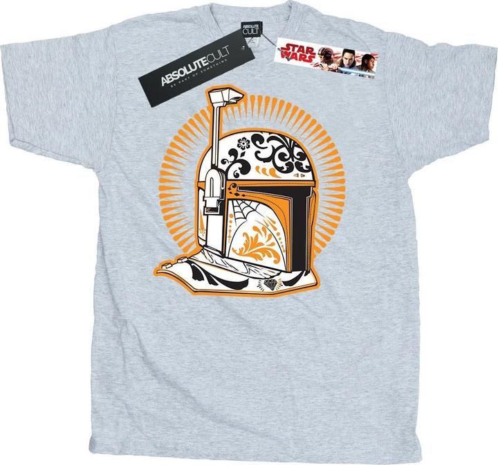Produktbild Star Wars Boba Fett Dia De Los Muertos TShirt (L)