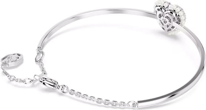 Produktbild Swarovski Hyperbola Armreif Herz Weiss (Swarovski Metall)