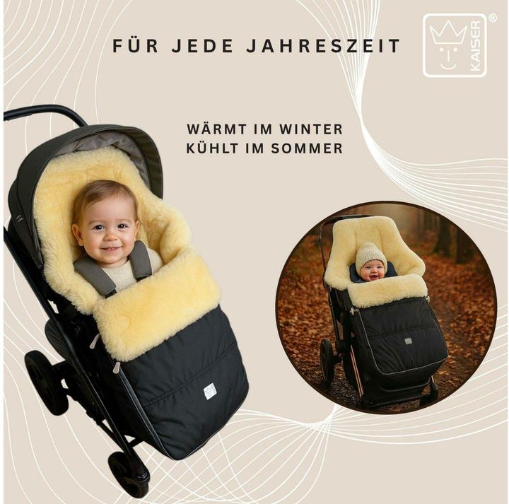 Produktbild Kaiser DOUBLAS 2.0 Lammfell Fusssack