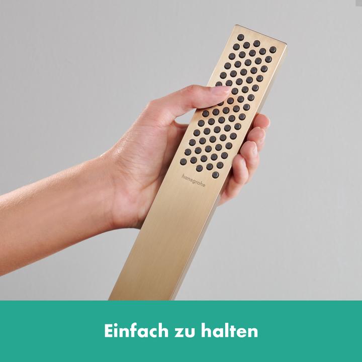 Produktbild hansgrohe Pulsify E Stabhandbrause 100, 1 Strahlart EcoSmart, 24320 (1 Strahlarten, 8 l/min)