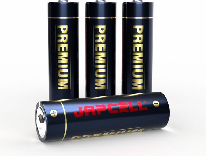 Image du produit Japcell Premium AA-Alkalibatterien - 4 Stück Blister (4 pcs, AA)