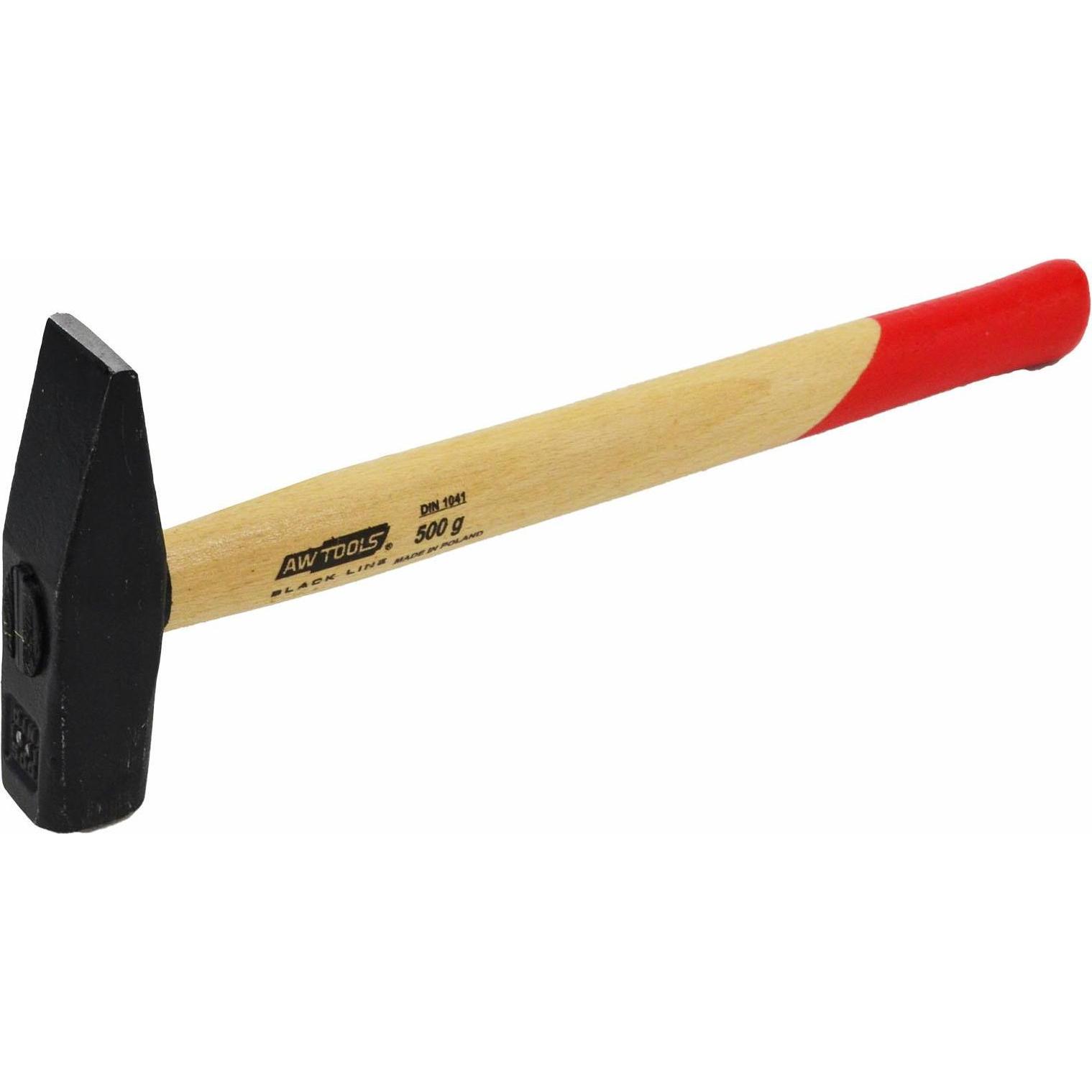 Awtools, Hammer, Młotek ślusarski 0,5 kg Trzonek Drewniany Black Line (500 g)