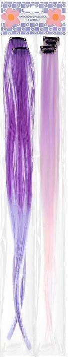 Lila Haarverlängerungen