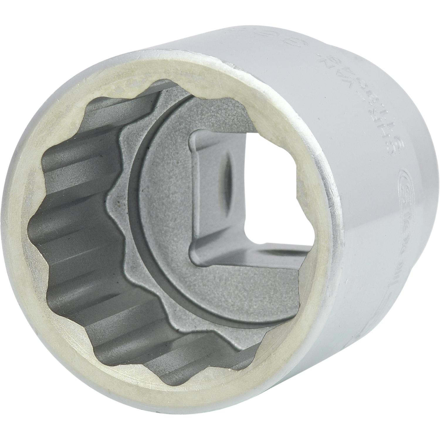 KS Tools, Steckschlüssel + Stecknuss, 3/4" 12-Kant-Stecknuss kurz (36 mm)