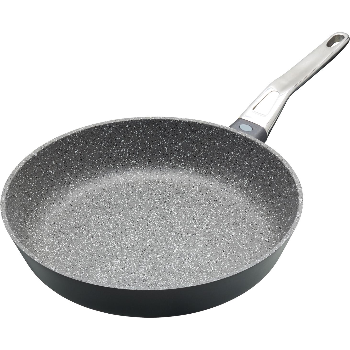 neuetischkultur Bratpfanne rund, Aluminiumguss, Pfanne + Kochtopf, Grau