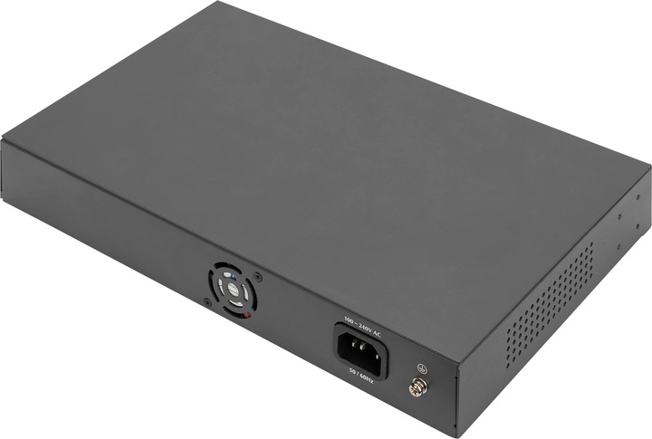 Produktbild Digitus 24 Port FE PoE Switch 2 Uplink Ports (SFP / RJ45) (24 Ports)
