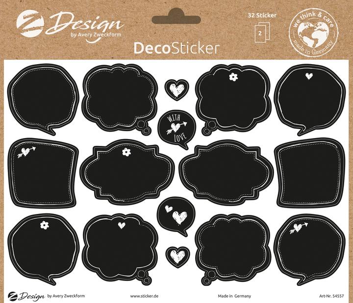 Actual product image Avery Deco stickers