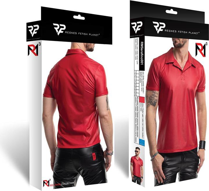 Produktbild Regnes Fetish Planet Herren-Shirt in rot (S)
