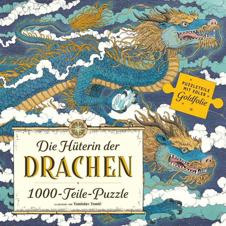 Produktbild Die Hüterin der Drachen Puzzle (1000 Teile)